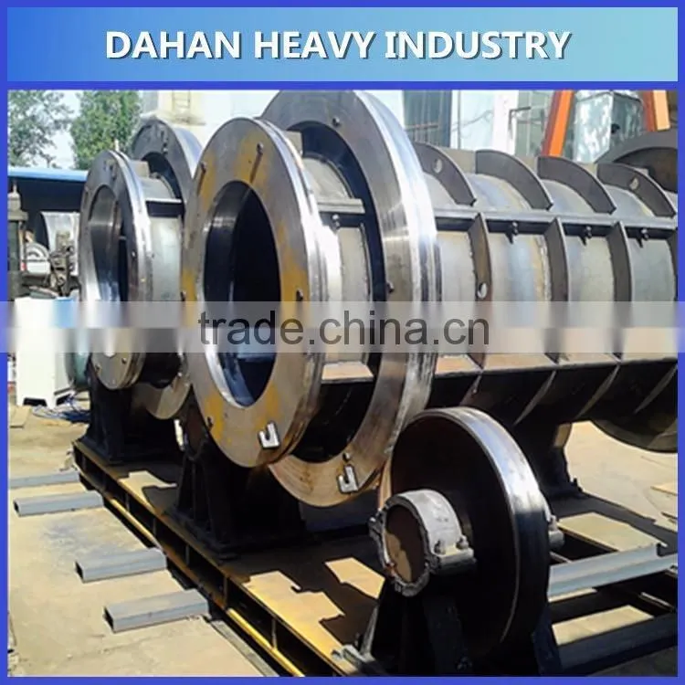 Centrifugal spinning spiral pipe and tube forming machine price