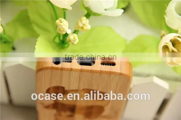 Cute Panda Bamboo Cell Phone Cover Right Open Case for iphone5