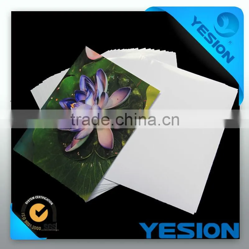 Cheap high quality glossy double inkjet photo paper120gsm-180gsm