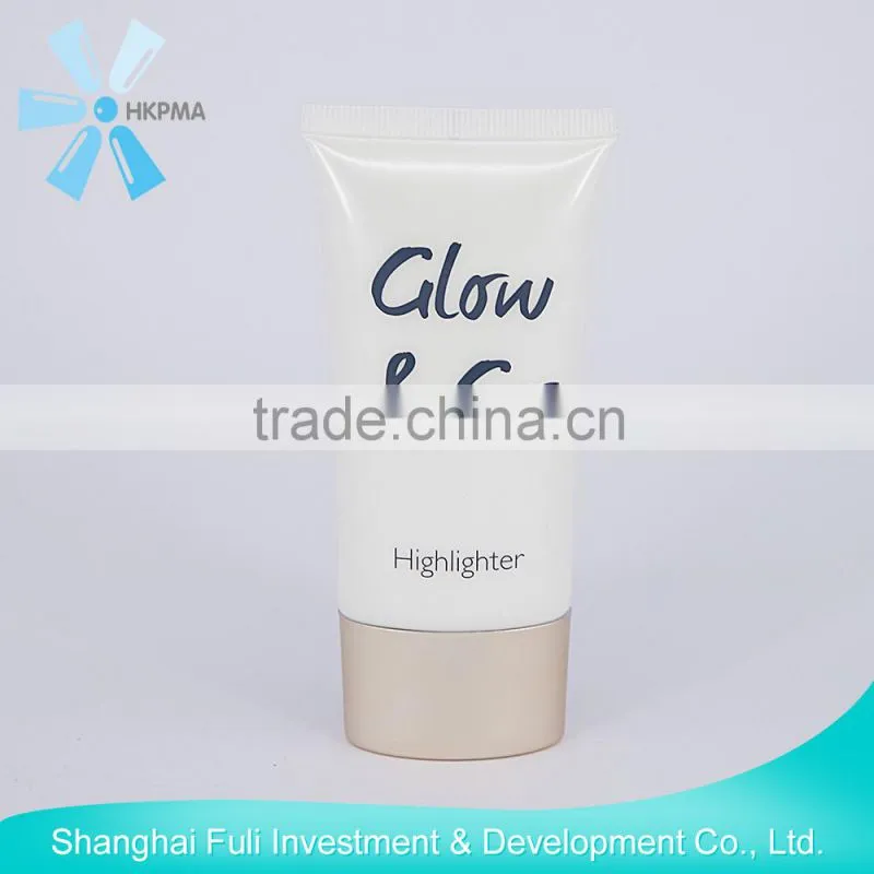 offsetprinting plastic tube with flip top cap