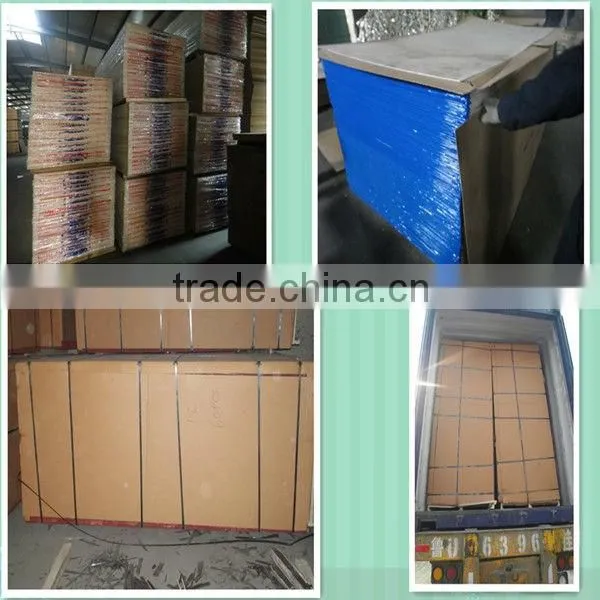 18mm high glossy white melamine coated mdf board
