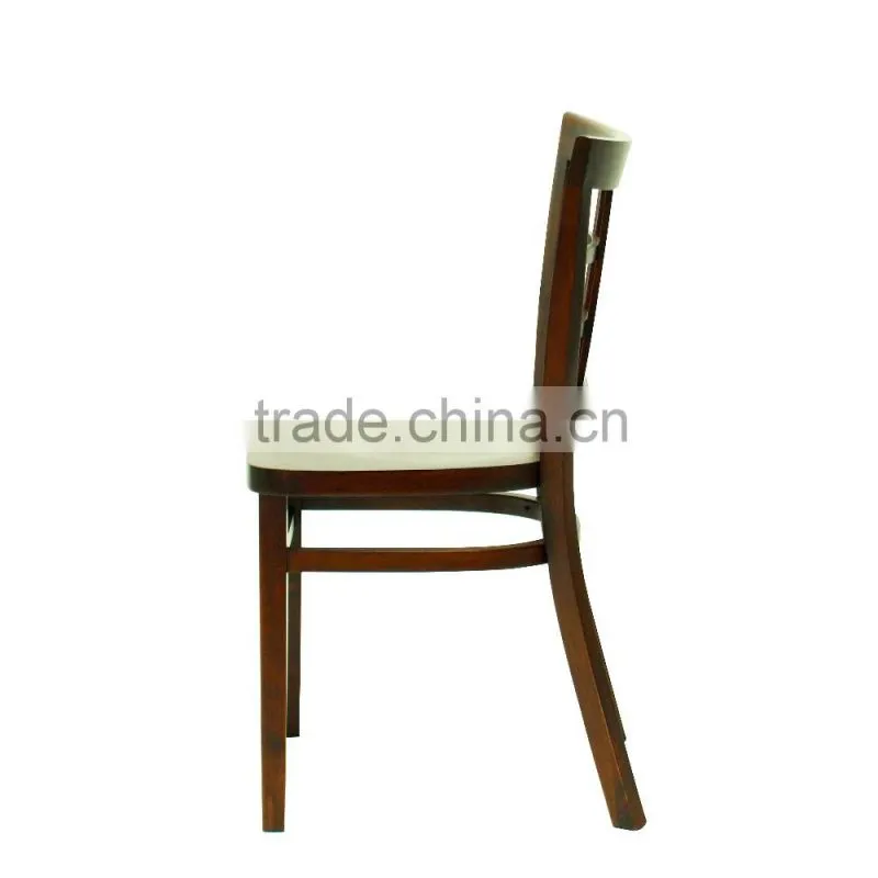 Wholesale modern genuine leather with arm restaurant wooden light weight beach chair
