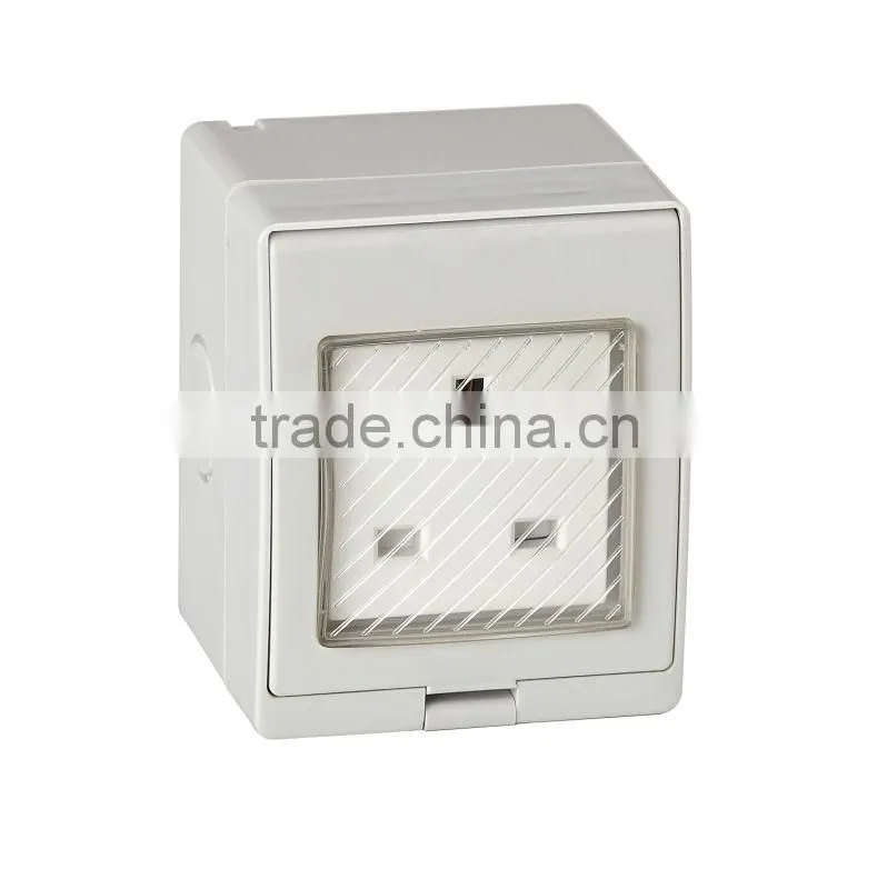 English Style Electrical Wall Bathroom Waterproof Switches Button