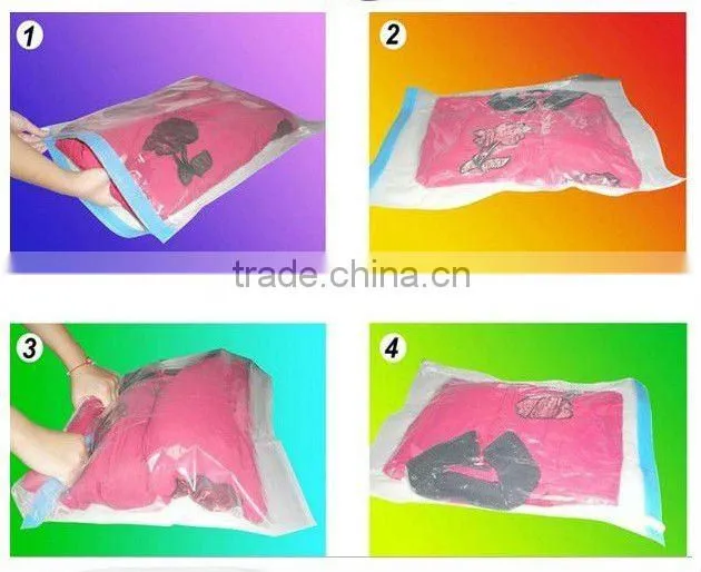 hand rolled vacuum travel bag