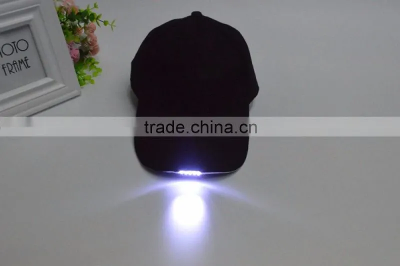 Vision 5-LED Flash Outdoor Sport Hat Custom Led Light Hats