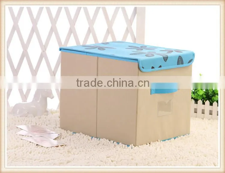 Wholesale in stock 4 color nonwoven storage box