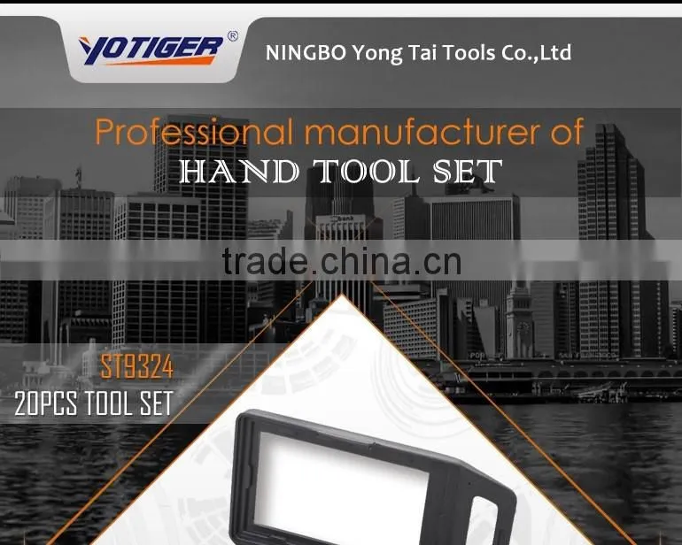 21pcs Free sample hand tools names promotion craft hand tool set
