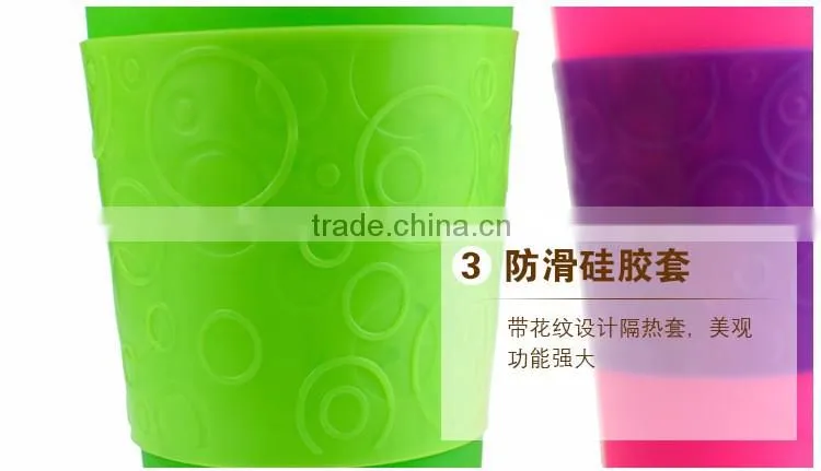 unbreakable High Quality Silicone Collapsible Travel Mug