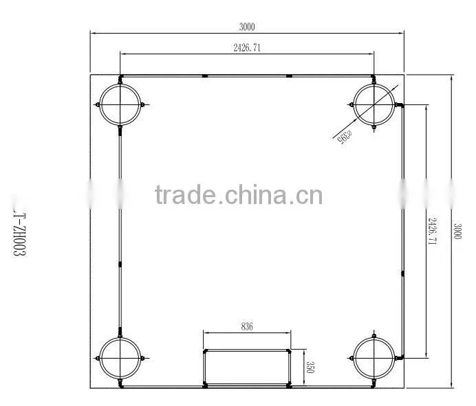 exhibition booth stall design in china