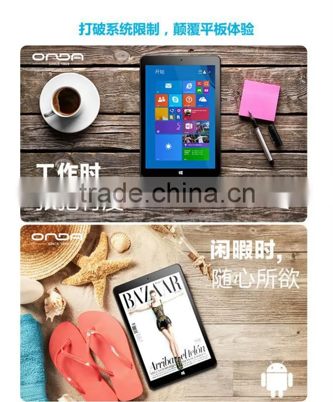 ONDA V891w Dual Boot 32GB 8.9 inch IPS Screen Win 8 Android 4.4 Tablet PC
