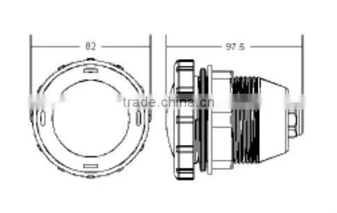 P50 swimming pool led light