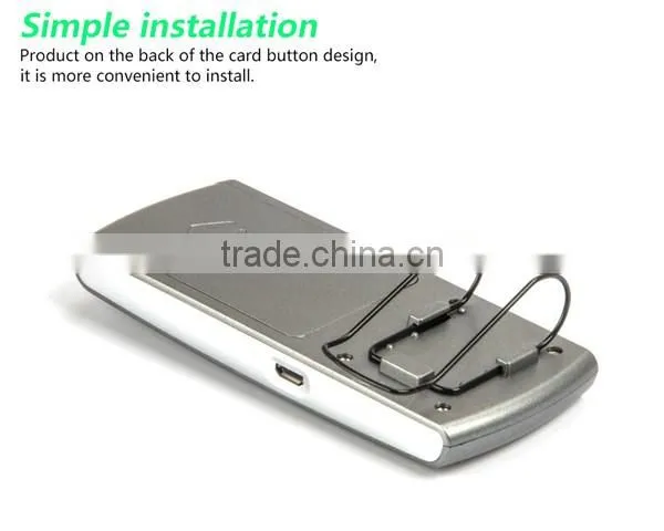 Stylish E02 speakerphone car kit bluetooth