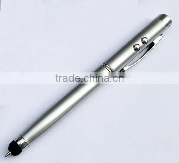 Fibermesh Capacitive Touchscreen Stylus with Laser Pointer and Ballpoint Pen for All Capacitive Touchscreen Devices