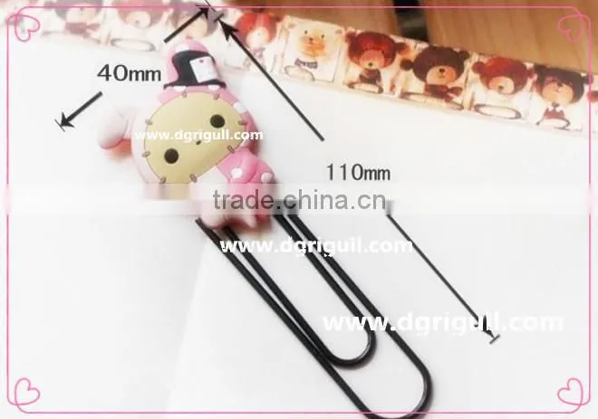 custom logo metal paper clip 2014 hot sell