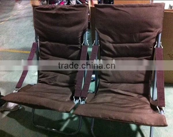 High quality beach chair with comfortable seat feeling