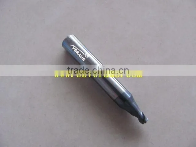 Carbide end milling cutters for vertical machines D-6mm d-5mm L-40mm Teeth-3