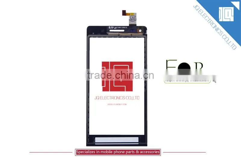 Black Replacement for Huawei Ascend P6 Front Outer Screen Glass Lens Parts Repair LCD/Touch Screen Outer Panel for Huawei P6