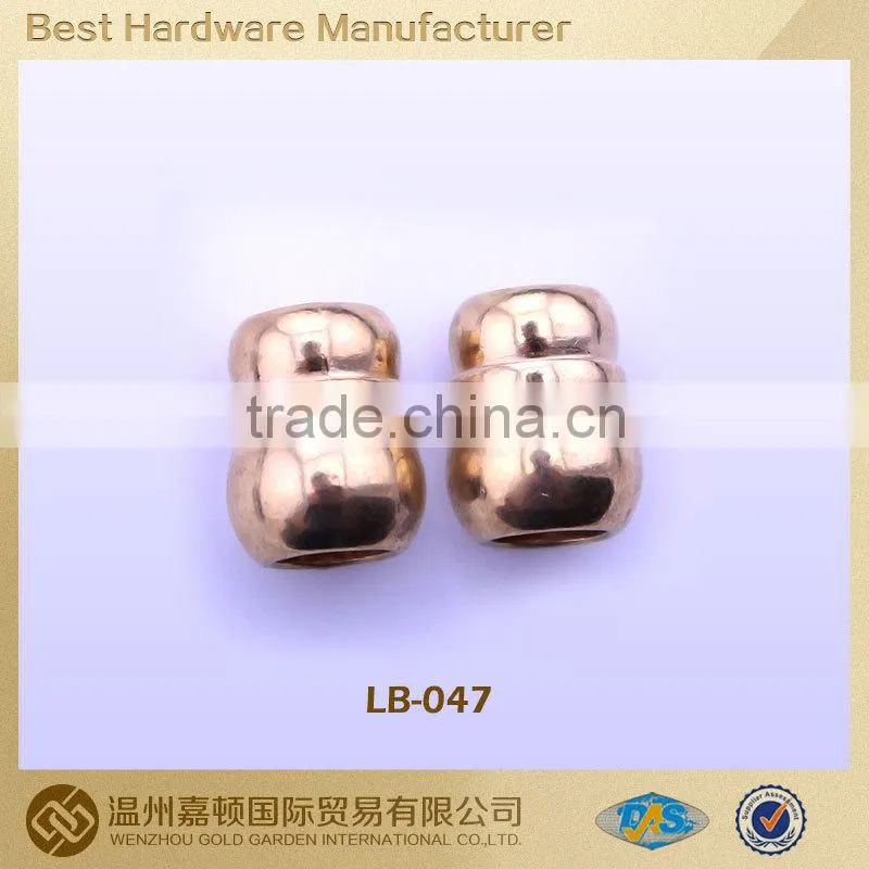 metal drawstring cord end for garment of various designs customized