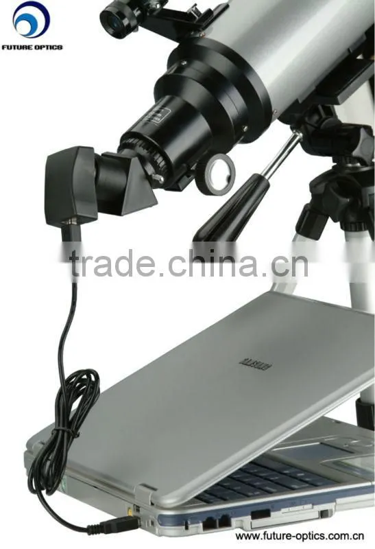 0.35MP digital telescope equipped with telescope eyepiece camera