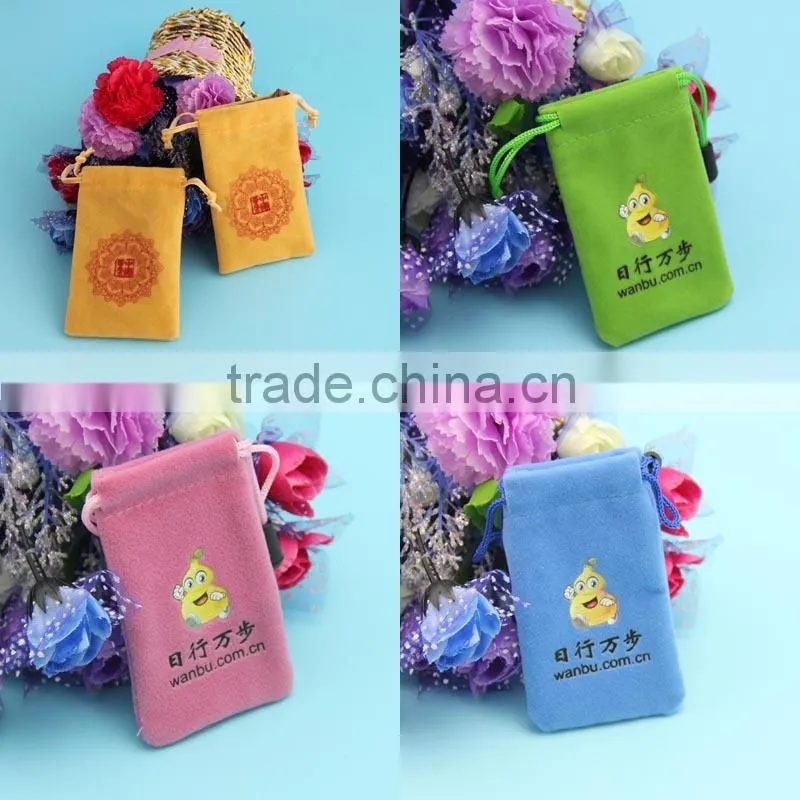 Fashion Beautiful Velvet Bags for Stamps