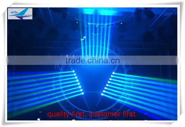 (8pccs) moving stage lighting 8 x 10w rgbw led pixel beam moving bar light