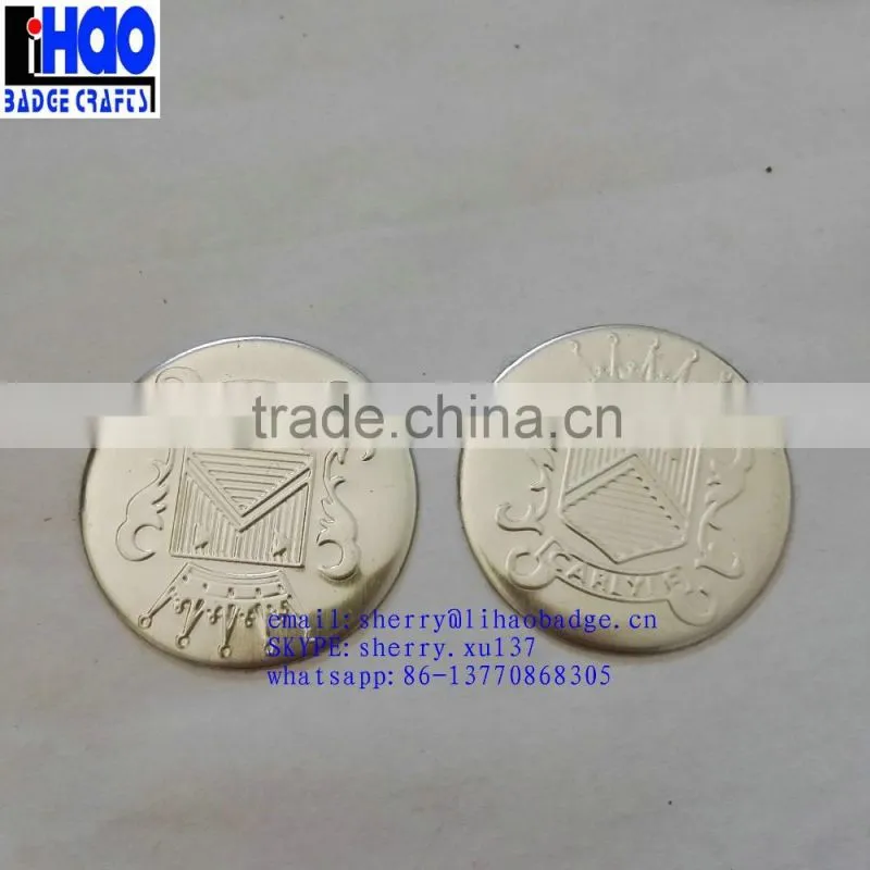 Metal silver self adhesive label plate