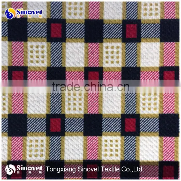 100% polyester Burnout Suits fabric/Burn out design 1 mm jacket fabric