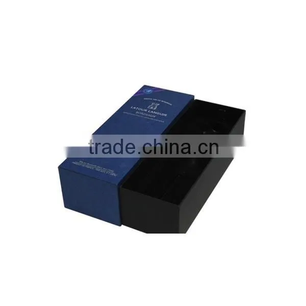 Stamping,Embossing,Glossy Lamination,UV Coating Printing Handling and Paperboard Paper wine box