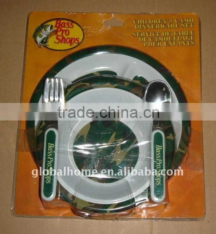 Kids Melamine Division Plate