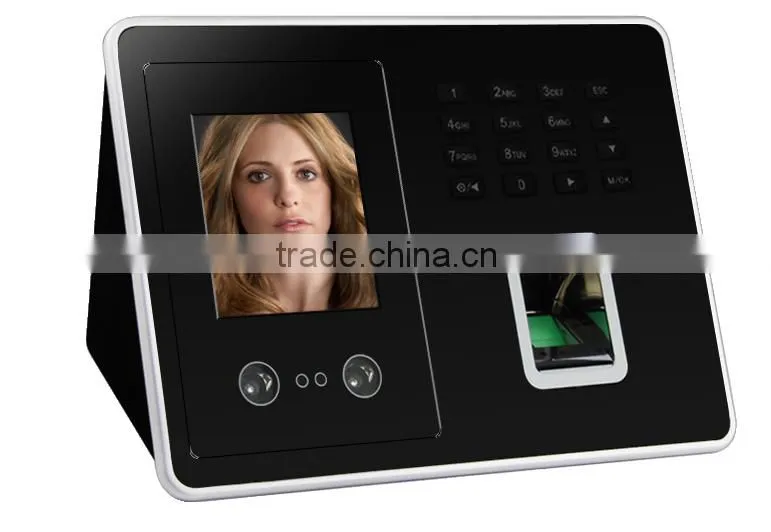 Standalone face and fingerprint attendance machine
