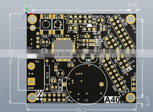 U-disk LED controller card HD-A40