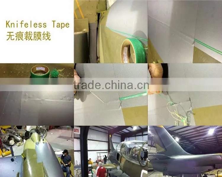 3.5mm*50m tapes vinyl cutting finish line knifeless tape