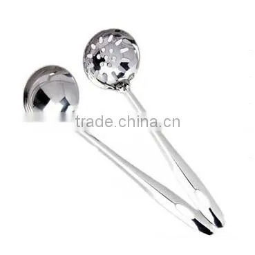 2016 highQuality korean kitchenware stainless steelkitchen tools/Hot pot spoon/strainer Customizable LOGO 1PCS S41