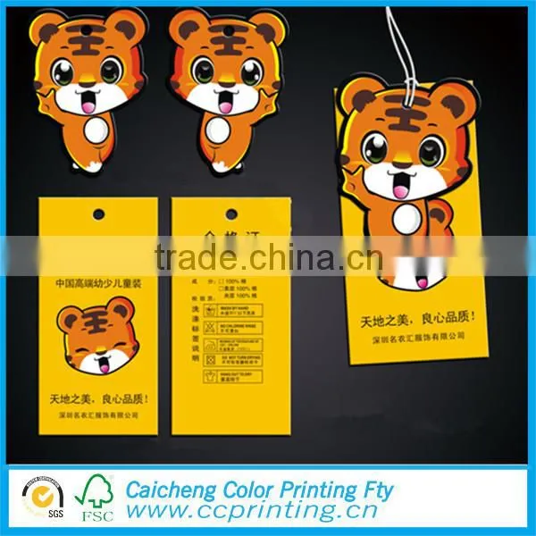 Jeans paper hant tag laundry tag paper