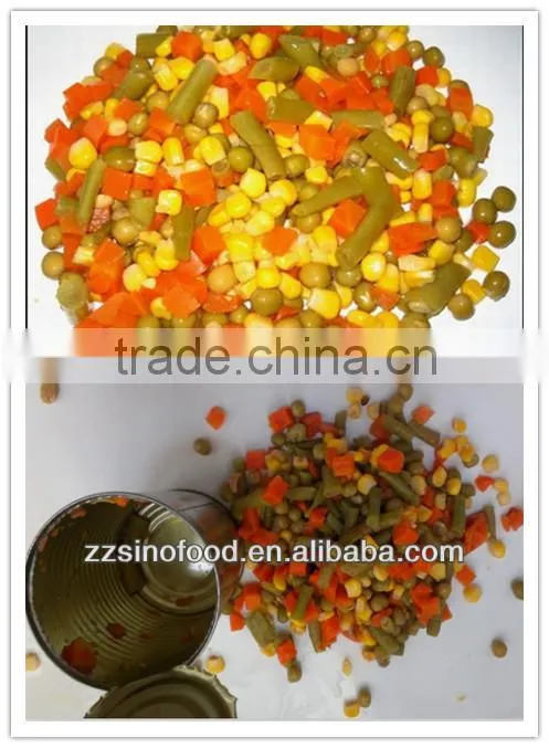 Canned Food Mixed Vegetable Tin Cans for Food Canning