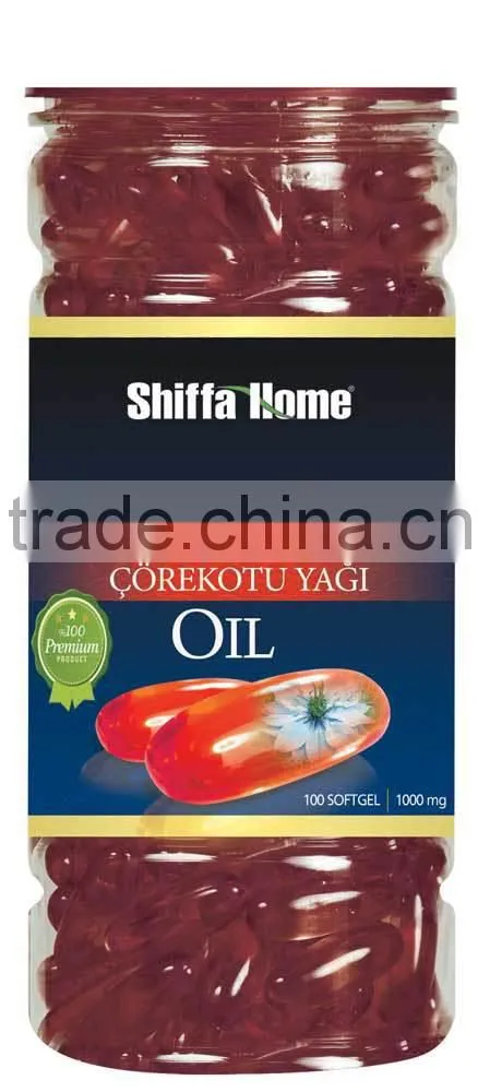 Immunity System Booster Nigella Sativa Seed Extract Clear Plastic Capsules ...