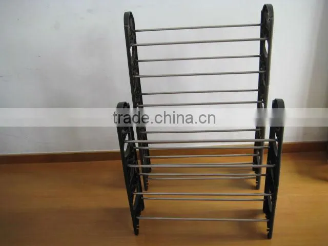 4-Layer Shoe Storage Metal Shoe Rack Designs