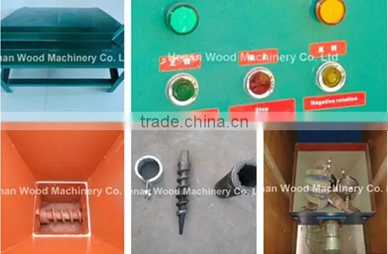 High calorific value coconut shell briquette machine