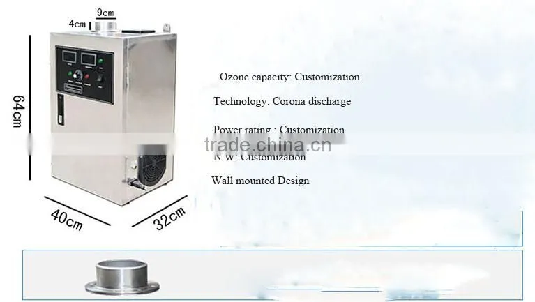 ozone generator /ozone machine for mineral water plant/ ozone equipment