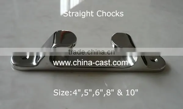 Marine supplies bow ship mooring chock