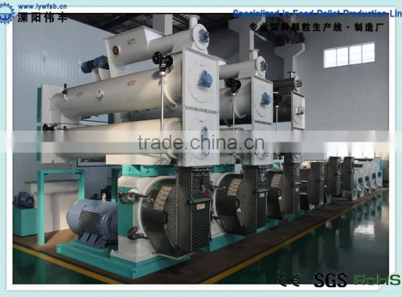 CE certificated animal feed making machine/animal feed producing machine
