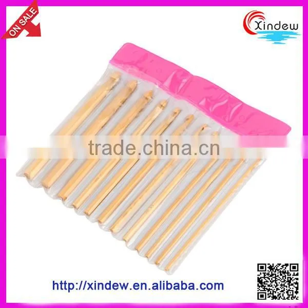 Bamboo Crochet Hook Set Knitting Needle