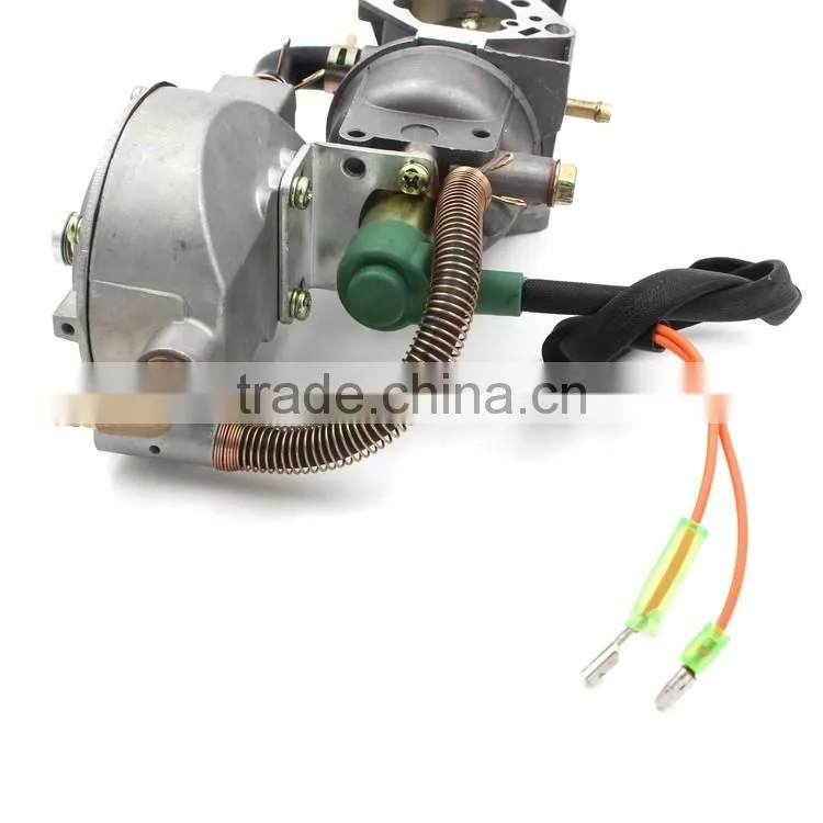 188F GX390 LPG CNG dual fuel carburetor for tonco water pump engine generator 5kw carb