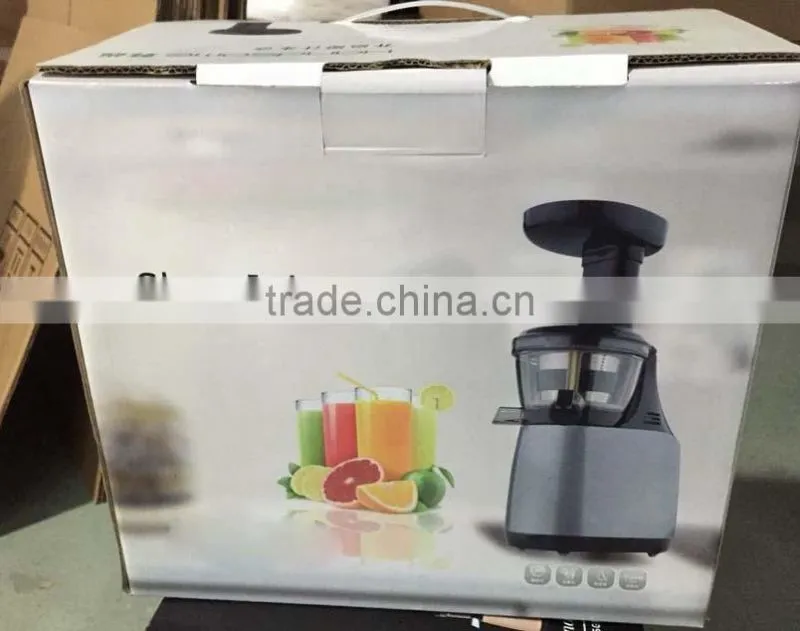 304 food grade stainless steel juicer machine,high juice rate juice dispenser with big mouth HJ-CM019