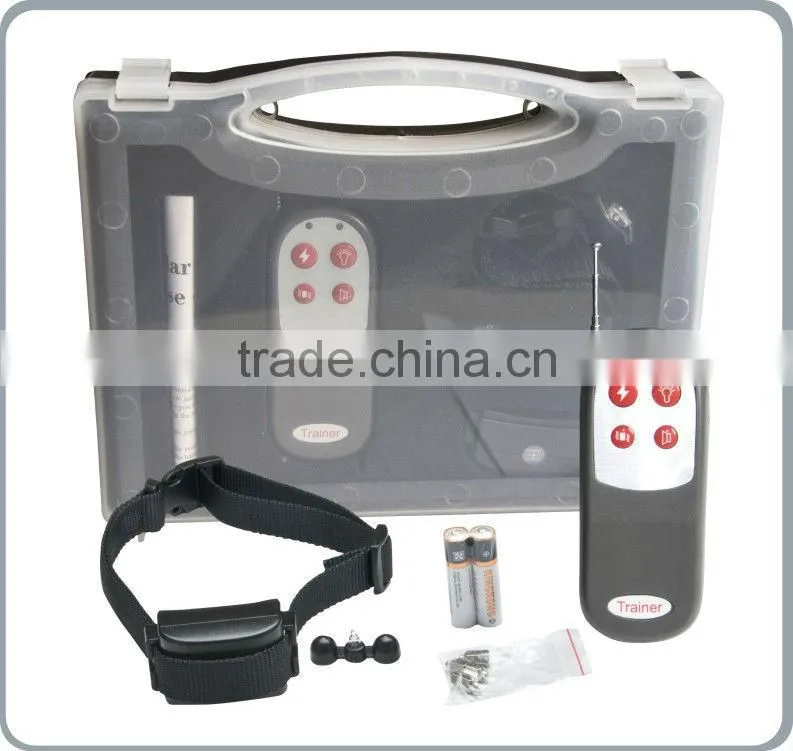 1000m 4in1 Remote Control Dog Training Bark Stop Collar