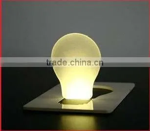 LED Pocket Light, Credit Card Size, can put in Wallet