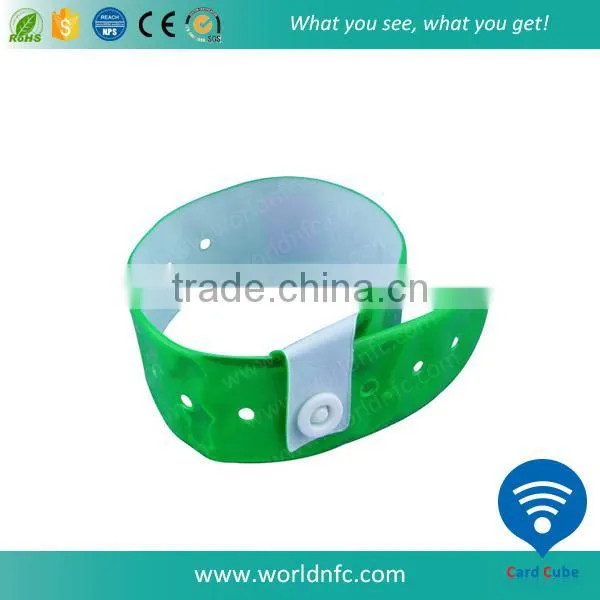 One Time Use Disposable 64bytes Ultralight NFC Festival Wristband