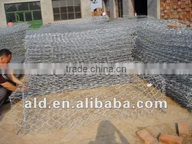 Stone mesh Gabion Box Manufacturer Anlida Joint Venture