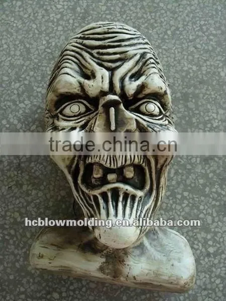 Halloween Plastic Skull Head,Halloween decoration