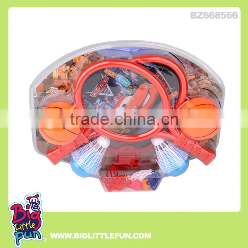 Basketball toys and racket toy, sport toys & games